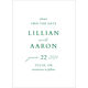Classic Save the Date Cards Image 5 of 9